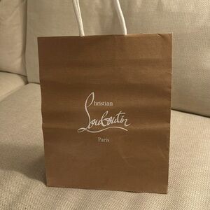 Louboutin shopping bag